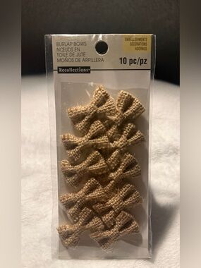 Recollections Burlap Bows